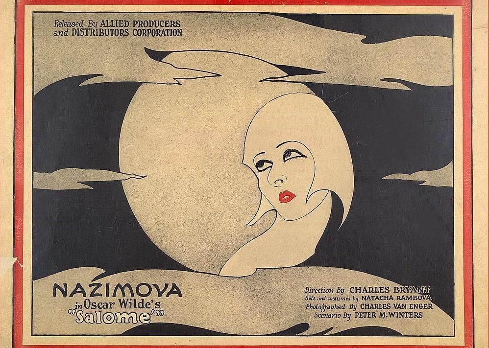 1922: Gay collaboration during the filming of ‘Salome’